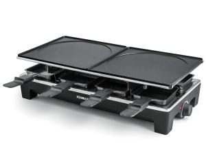Grill Raclette ROMMELSBACHER RCS, 1350W, 8 Pfannchen, NegruInox - Img 8
