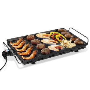 Grill Teppanyaki Princess Table Chef XXL, 60 x 36 cm, 2500 W, Negru