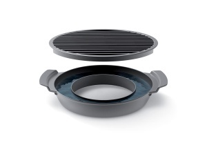 Grillpfanne Tescoma PREMIUM, 2 piese, antiaderenta, pentru grill fara fum - Img 5