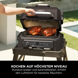 Grillrost pentru Ninja Woodfire XL, 43cm x 25cm, usor de curatat - Img 3