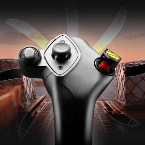 Grip joystick Thrustmaster Airbus Add-On pentru simulatoare de zbor - Img 4