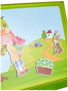 HABA 303386 Cutie Magnetica Joc Interactiv Anotimpuri Portabil - Img 5