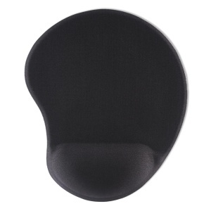 Hama Ergonomic Mousepad Gel Memory Foam Negru Rutschfest