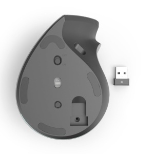 Hama EWM-700R Mouse Vertical Ergonomic BluetoothFrecventa 24 GHz Gri - Img 5