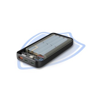 Hama Powerbank PD 10 10000mAh (baterie externa cu 2X USB C + 1x USB A, Power Pack Certified, incarcare rapida, acumulator, accesorii pentru telefoane mobile, tableta, cutie Bluetooth etc., incarcator portabil mic) antracit - Img 20