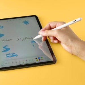 Hama Scribble Stylus pentru iPad Alb Neigungssensitiv Palm-Rejection - Img 13