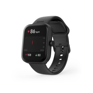 Hama Smartwatch afisaj color 165 functie telefon Whatsapp e-mailuri etc asistent vocal rezistent la apa fitness tracker cu 100 de sporturi ritm cardia - Img 9