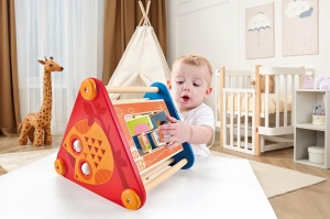 Hape E0434 - Cutie de actiune pentru animale, jucarie pentru abilitati motorii - Img 3