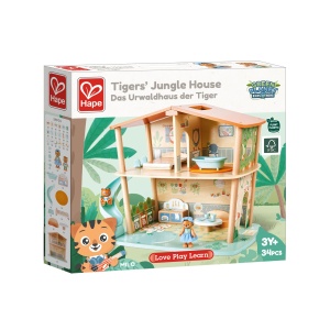 Hape Green Planet Explorers Das Urwaldhaus der Tiger, grun - Img 5
