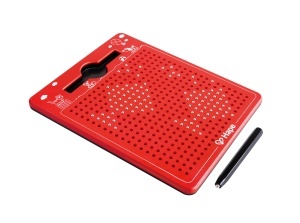 Hape Mini Tablita Magnetica Rosie pentru Copii Joc Creativ de Calatorie