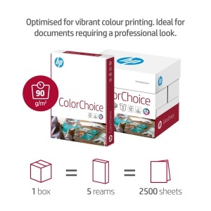 Hartie Colorata HP ColorChoice CHP750, 90gm, A4, 2500 foi - Img 5