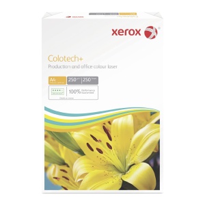 Hartie Xerox Colotech, A4, 250g, 250 coli, Alb
