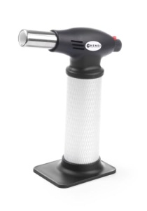 HENDI Arzator Creme-Brulee, gaz, reincarcabil (livrat gol), aprindere automata, suport, arzator de bucatarie, arzator flamb, arzator gaz, gaz butan, 145x(H)190mm - Img 3