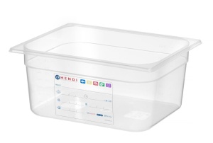 HENDI Gastronorm Container GN 12 95L Transparent Rezistent la Temperatura - Img 2