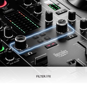 Hercules DJControl Inpulse 500 - Controler USB DJ cu 2 punti pentru Serato DJ Lite si DJUCED - Img 6
