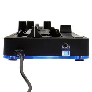 Hercules DJControl Starlight - Controler portabil USB DJ cu 2 punte cu 8 pad-uri, software Serato DJ Lite, pentru PC si MAC - Img 6