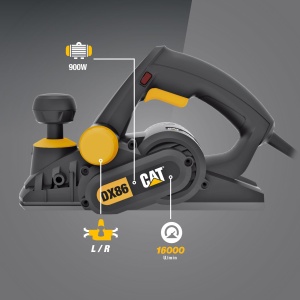 Hobel masina CAT DX86 900W, 82mm, 16000 Umin, adancime taiere 3mm - Img 7