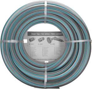 Hose de gradina Gardena Classic 13 mm, 18 m, rezistent UV, gri - Img 3