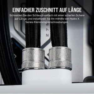 Hose de racire CORSAIR Hydro X Series XT Softline - EPDM-Guma, 3 metri, Negru - Img 4