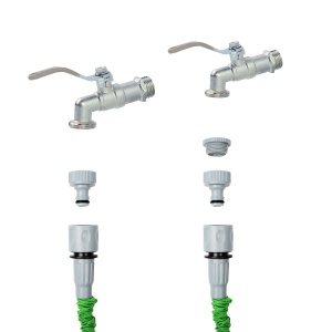 Hose extensibil InnovaGoods, 15 m, cu pistol cu 7 tipuri de spray, robust - Img 4