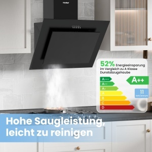 Hota de bucatarie COMFEE CH60J78EM4A2B, 60cm, 380 mh, design modern - Img 2