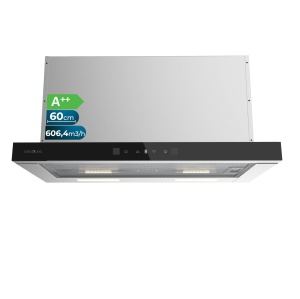 Hota telescopica Cecotec Bolero Flux TLT 605501, 60 cm, 606,4 mh, Negru