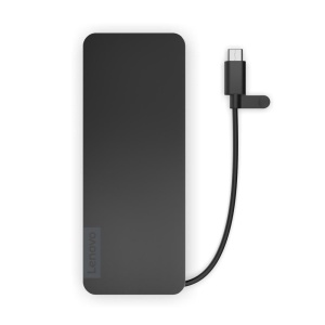 Hub Multiport Lenovo USB C Travel Dock 4K Ultra HD, 2 Porturi USB 3.2 - Img 5