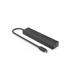 Hub USB Hama 6 Porturi, 3x USB-A, USB-C, HDMI, LAN, Negru - Img 5