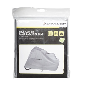 Husa bicicleta Dunlop Sports, protectie impotriva vremii, gri, 210x110cm