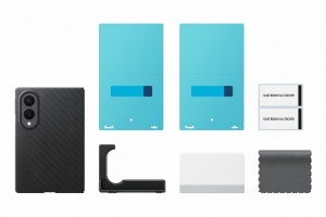 Husa Carbon Magnetica Samsung EF-KF971 pentru Galaxy Z Fold8, Neagra - Img 5