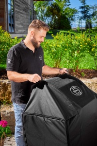 Husa de Protectie ROSLE pentru BBQ-Station VIDERO G3G3-S, Polyester, Negru - Img 5