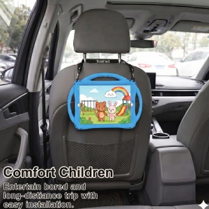 Husa de Protectie TOPESCT pentru iPad 987 Gen, Silikon, Culoare Distractiva, Cu Stand - Img 3