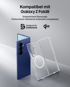 Husa de Telefon Belkin pentru Samsung Galaxy Z Fold8, Transparenta, Rezistenta la Zgarieturi - Img 2