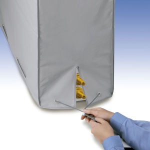 Husa pentru climatizare Rayen 6061.50, 90 x 55 x 30 cm, material rezistent - Img 4