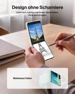 Husa pentru Samsung Galaxy Z Flip8 Belkin, Transparenta, Kratzfest, Protectie UV - Img 4