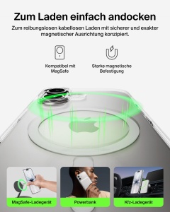 Husa telefon Belkin SheerForce Clear MagSafe iPhone 17 transparenta - Img 5
