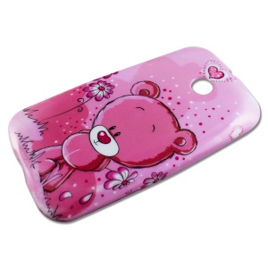 Husa Telefon Motorola Moto E TPU Silikon Design Ursulet - Img 2