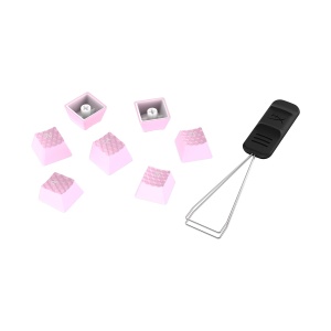 HyperX Rubber Keycaps Kit 19 Tasti Roz Texturate pentru Gaming - Img 9