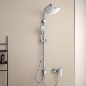 Ideal Standard A5862AA Idealrain Cube Sistem de dus montat pe suprafata cromat - Img 2