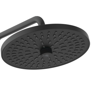 Ideal Standard A7210XG Ceratherm T25+ sistem de dus cu termostat de dus - dus de mana O 10 cm si dus deasupra capului O 26 cm - furtun de dus 175 cm - in negru matase - Img 3