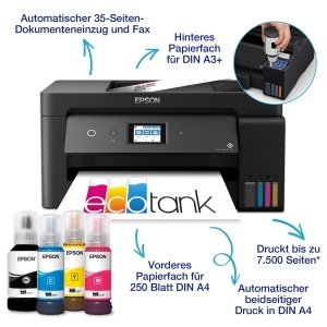 Imprimanta Epson EcoTank ET-15000 A3 cu Wi-Fi si Auto-Duplex - Img 2