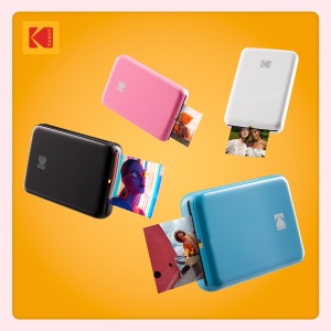Imprimanta foto portabila KODAK Step - ZINK 2x3, Bluetooth, roz - Img 9