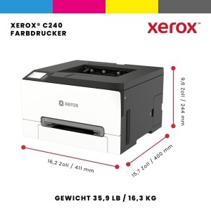 Imprimanta laser color Xerox C240, 25 paginimin, wireless, compacta - Img 2
