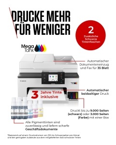 Imprimanta multifunctionala Canon MAXIFY GX2050, 4-in-1, MegaTank, Wi-Fi - Img 2
