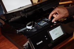 Imprimanta multifunctionala Canon PIXMA TS8750, A4, Wi-Fi, 6 cerneluri, negru - Img 4