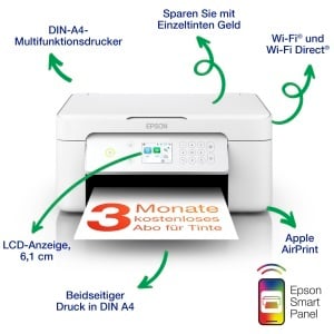 Imprimanta multifunctionala Epson Expression Home XP-4205, WLAN, Duplex, 2,4 inch - Img 2