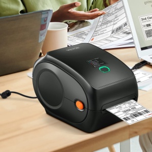 Imprimanta termica VEVOR Bluetooth, 300 DPI, viteza 150 mms, suport WindowsMacLinux - Img 8