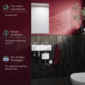 Incalzitor de apa instantaneu AEG MTH 440, 4,4 kW, pentru chiuveta - Img 4