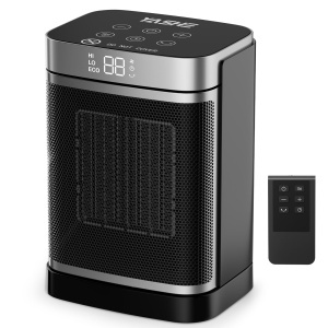 Incalzitor electric YASHE 1500W PTC ceramica telecomanda oscilatie 70deg