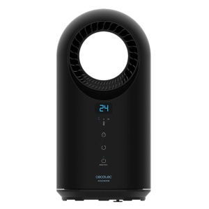 Incalzitor fara lame Cecotec cu telecomanda si WiFi ReadyWarm 8400 Bladeless conectat 1500W Wireless Ecran tactil Afisaj LED 3 moduri Oscilatie Tempor